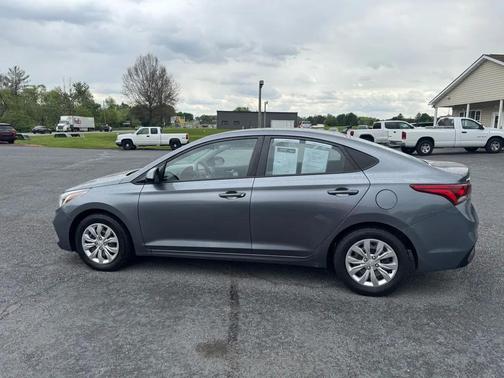 Gray 2018 Hyundai Accent SE