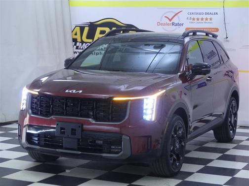 Dawning Red 2024 Kia Sorento SX