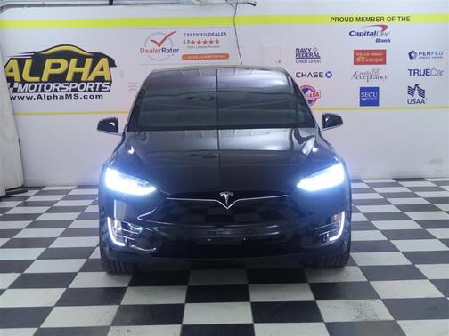 Solid Black 2020 Tesla Model X Long Range Dual Motor All-Wheel Drive