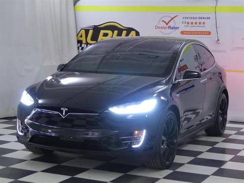Solid Black 2020 Tesla Model X Long Range Dual Motor All-Wheel Drive