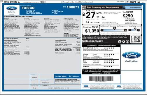 2017 Ford Fusion SE