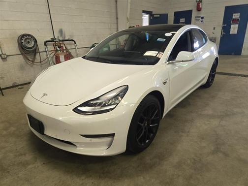 Pearl White Multi-Coat 2019 Tesla Model 3 Performance