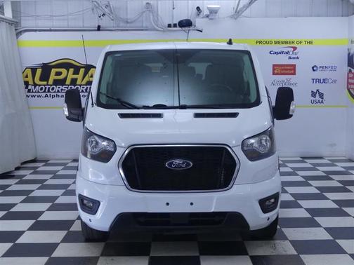 Oxford White 2024 Ford Transit-350 XLT