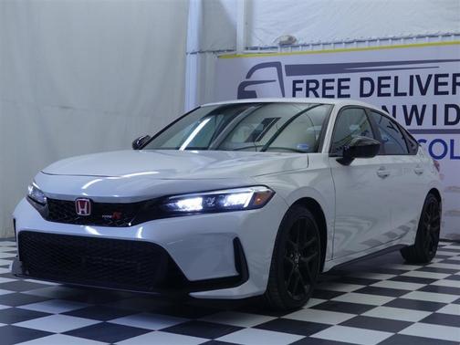 Platinum White Pearl 2025 Honda Civic Sport