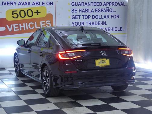 Crystal Black Pearl 2022 Honda Civic EX-L