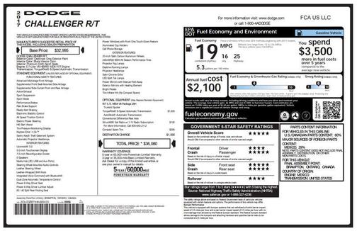 2017 Dodge Challenger R/T