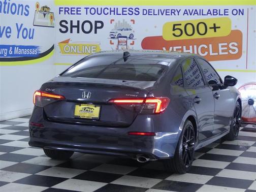 Gray 2024 Honda Civic Sport