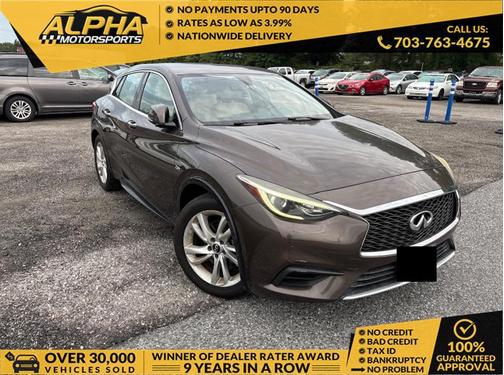 Chestnut Brown 2017 INFINITI QX30 Luxury
