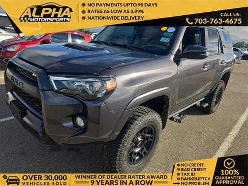 Magnetic Gray Metallic 2018 Toyota 4Runner TRD Off Road Premium