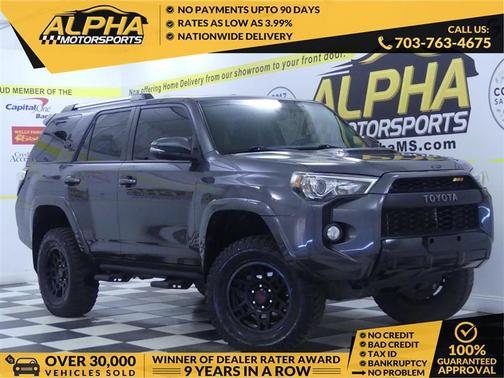 Magnetic Gray Metallic 2018 Toyota 4Runner TRD Off Road Premium