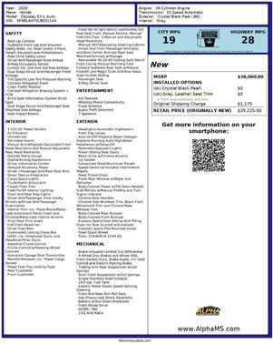 2020 Honda Odyssey EX-L