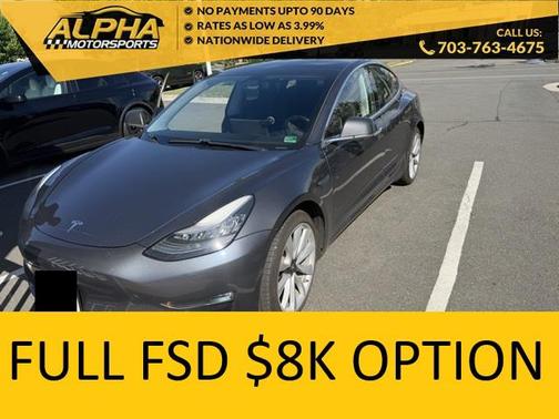Gray 2019 Tesla Model 3 Long Range
