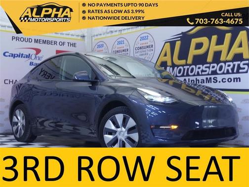 Gray 2023 Tesla Model Y Long Range Dual Motor All-Wheel Drive