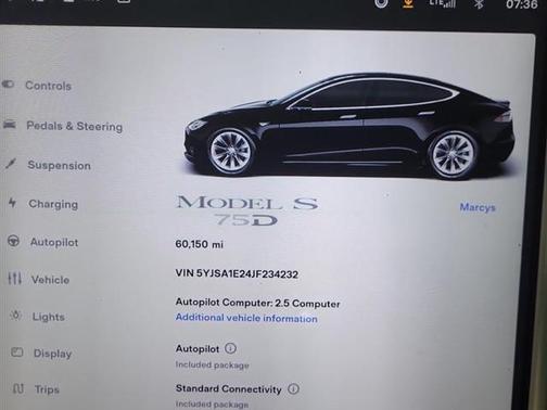 2018 Tesla Model S 75D