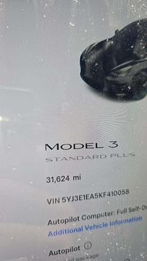 2019 Tesla Model 3 Standard Range Plus