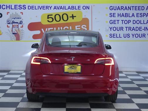 Red Multi-Coat 2023 Tesla Model 3 Standard Range