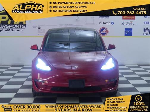 Red Multi-Coat 2023 Tesla Model 3 Standard Range