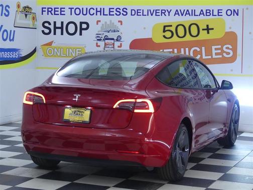 Red Multi-Coat 2023 Tesla Model 3 Standard Range