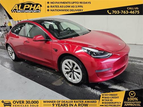 2021 Tesla Model 3 Standard Range Plus