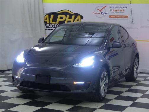 Gray 2022 Tesla Model Y Long Range Dual Motor All-Wheel Drive