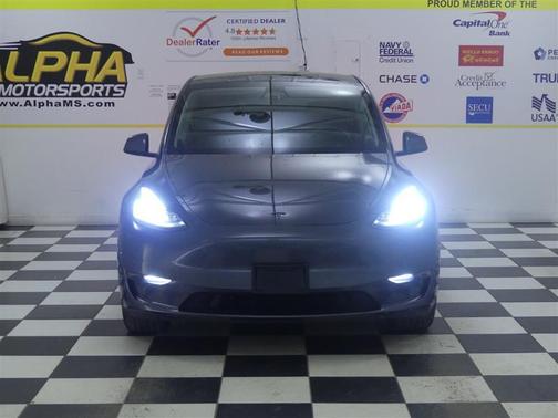 Gray 2022 Tesla Model Y Long Range Dual Motor All-Wheel Drive