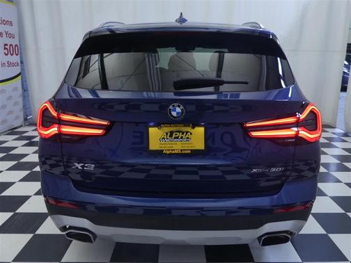 Phytonic Blue Metallic 2022 BMW X3 xDrive30i