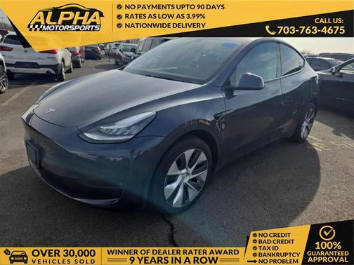 Gray 2020 Tesla Model Y Long Range Dual Motor All-Wheel Drive