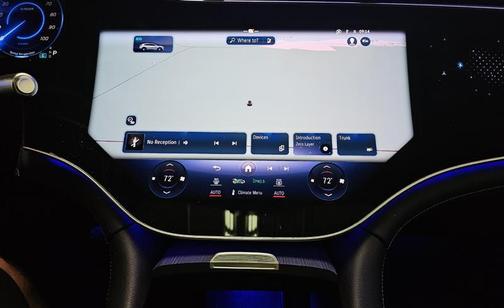 Gray 2023 Mercedes-Benz EQS 580 4MATIC