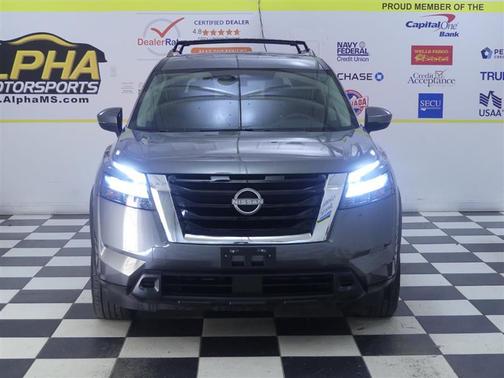 Gun Metallic 2023 Nissan Pathfinder SV 4WD