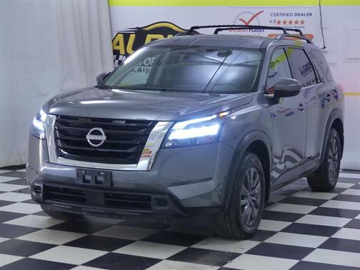 Gun Metallic 2023 Nissan Pathfinder SV 4WD