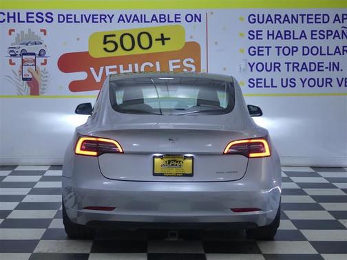 Silver 2018 Tesla Model 3 Long Range