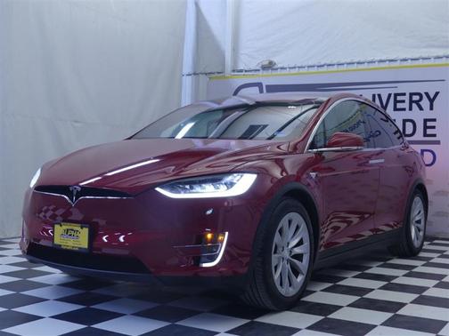 Red Multi-Coat 2017 Tesla Model X 100D