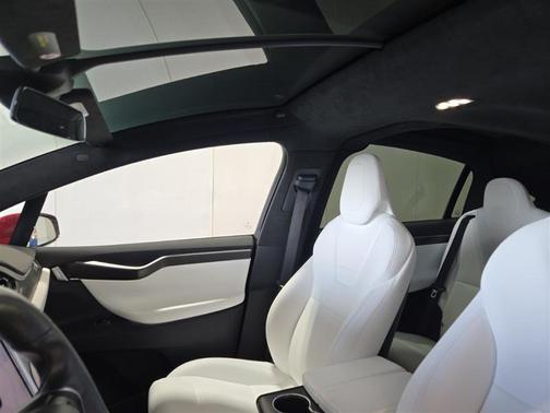 Red Multi-Coat 2017 Tesla Model X 100D