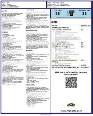 2021 Subaru Crosstrek Base