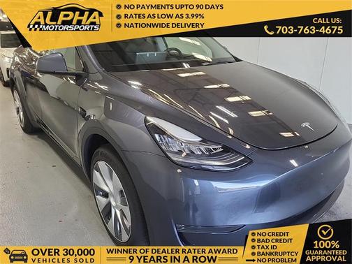 Gray 2023 Tesla Model Y Long Range Dual Motor All-Wheel Drive