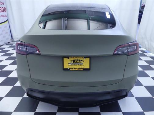 Green 2021 Tesla Model Y Long Range Dual Motor All-Wheel Drive