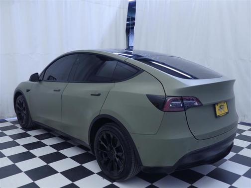 Green 2021 Tesla Model Y Long Range Dual Motor All-Wheel Drive