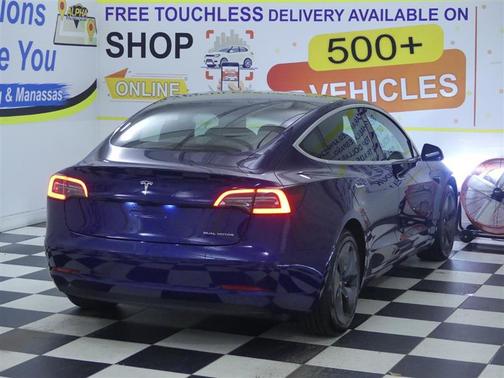Deep Blue Metallic 2018 Tesla Model 3 Long Range