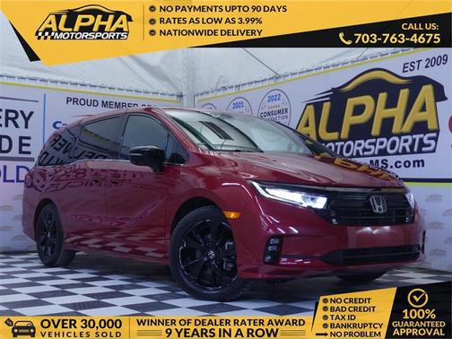 Radiant Red Metallic II 2023 Honda Odyssey Sport