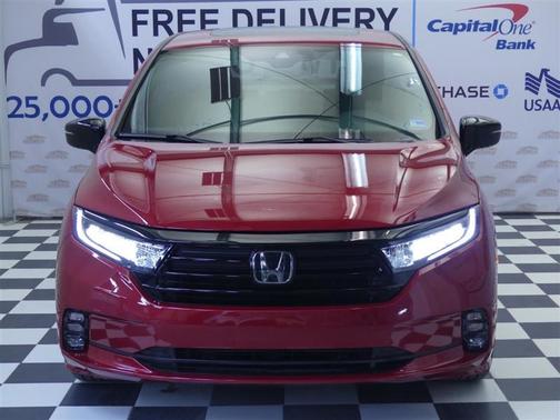 Radiant Red Metallic II 2023 Honda Odyssey Sport