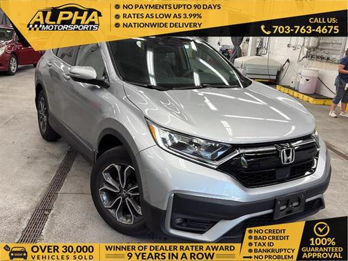 Silver 2022 Honda CR-V EX