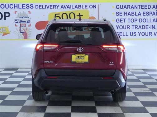 Ruby Flare Pearl 2019 Toyota RAV4 LE