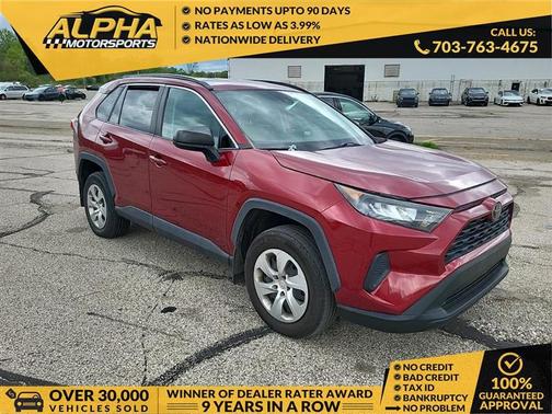 Ruby Flare Pearl 2019 Toyota RAV4 LE