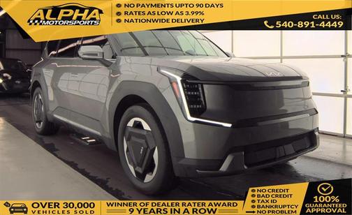 Pebble Gray 2024 Kia EV9 Wind