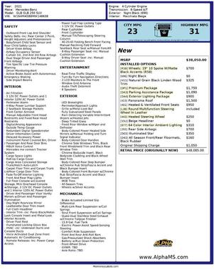 2021 Mercedes-Benz GLB 250 Base