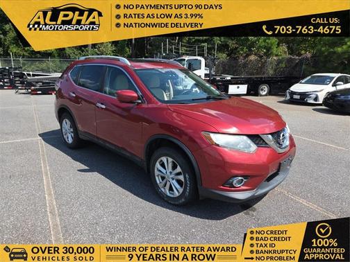 Cayenne Red 2016 Nissan Rogue SV