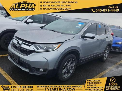 Lunar Silver Metallic 2019 Honda CR-V EX