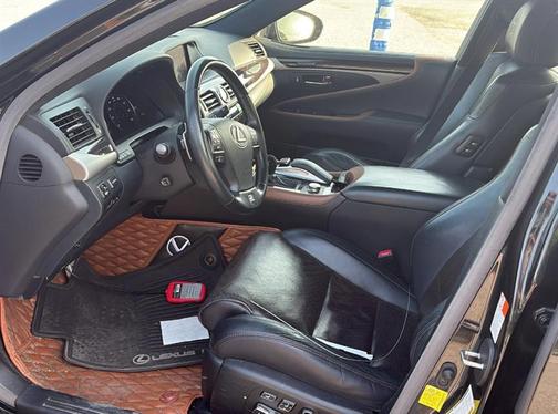Black 2017 Lexus LS 460 Base