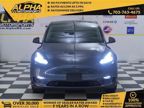 Gray 2023 Tesla Model Y Long Range Dual Motor All-Wheel Drive