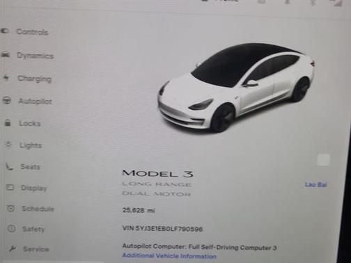 2020 Tesla Model 3 Long Range